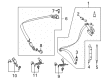 Diagram for Mercedes-Benz Seat Belt - 221-860-27-85-9C94