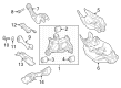 Diagram for Mercedes-Benz EQB 250+ Steering Knuckle - 247-350-23-01