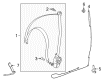 Diagram for Mercedes-Benz S600 Seat Belt - 221-860-05-86-8K64