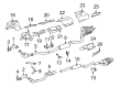 Diagram for Mercedes-Benz CL550 Exhaust Pipe - 216-490-42-21