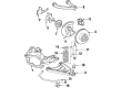 Diagram for Mercedes-Benz 560SL ABS Sensor - 107-540-60-10