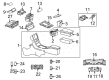 Diagram for Mercedes-Benz Shift Indicator - 208-820-23-01