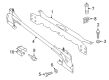Diagram for Mercedes-Benz G55 AMG Radiator Support - 463-620-14-86