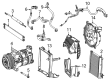 Diagram for Mercedes-Benz CLA45 AMG S A/C Condenser - 177-500-41-00