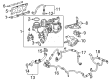 Diagram for Mercedes-Benz S550e Water Hose - 276-200-06-51