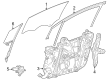 Diagram for Mercedes-Benz EQE 350+ SUV Window Run - 294-725-09-00