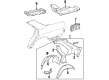 Diagram for Mercedes-Benz 500E Wheelhouse - 124-630-61-01