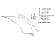 Diagram for Mercedes-Benz S550 Emblem - 217-817-26-00