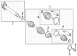 Diagram for Mercedes-Benz CV Boot - 242-330-13-00