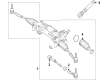 Diagram for Mercedes-Benz S560 Rack And Pinion - 222-460-71-01-80