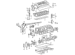 Diagram for Mercedes-Benz C280 Exhaust Valve - 111-050-05-27-80