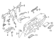 Diagram for Mercedes-Benz G580 Instrument Cluster - 465-680-55-00-9Y51