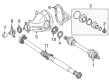 Diagram for Mercedes-Benz GLE63 AMG S CV Joint Companion Flange - 230-350-07-45