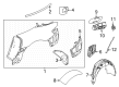 Diagram for Mercedes-Benz AMG GT Fuel Door - 190-750-00-03