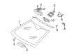 Diagram for Mercedes-Benz CLK63 AMG Car Mirror - 209-810-02-17-9051