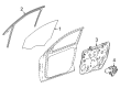Diagram for Mercedes-Benz GLE450 AMG Window Run - 292-725-02-25