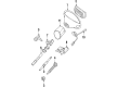 Diagram for Mercedes-Benz Brake Light Switch - 000-545-35-09