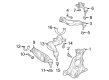 Diagram for Mercedes-Benz SL63 AMG S E Performance Control Arm - 232-330-84-01