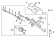 Diagram for Mercedes-Benz EQB 250+ Tie Rod End - 247-330-85-01