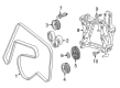 Diagram for Mercedes-Benz ML250 Belt Tensioner - 651-200-17-70