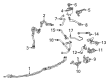 Diagram for Mercedes-Benz GLE550e Cooling Hose - 166-500-43-00