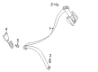 Diagram for Mercedes-Benz CL63 AMG Seat Belt - 216-860-10-85-8L40