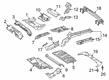 Diagram for Mercedes-Benz A220 Floor Pan - 177-610-58-02