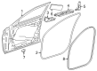 Diagram for Mercedes-Benz GLC63 AMG S E Performance Weather Strip - 254-697-00-00