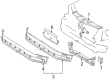 Diagram for Mercedes-Benz CLK320 Radiator Support - 208-620-00-85