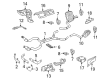 Diagram for Mercedes-Benz SL65 AMG Exhaust Pipe - 230-490-20-21