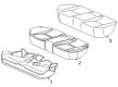 Diagram for Mercedes-Benz GLK350 Seat Covers - 204-920-41-00-9D88