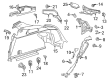 Diagram for Mercedes-Benz Interior Light Bulb - 000-906-43-01-9051