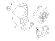 Diagram for Mercedes-Benz CLS63 AMG S Back up Alarm - 003-820-77-26