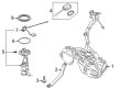 Diagram for Mercedes-Benz GLC350e Accelerator Pedal - 253-300-30-00