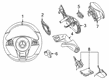 Diagram for Mercedes-Benz S65 AMG Steering Wheel - 000-460-53-09-9E38