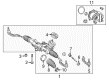 Diagram for Mercedes-Benz B Electric Drive Rack And Pinion - 246-460-45-01-87