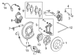 Diagram for Mercedes-Benz GLC63 AMG Wheel Hub - 293-357-00-00