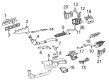 Diagram for Mercedes-Benz E63 AMG Exhaust Pipe - 211-490-97-21