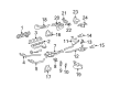 Diagram for Mercedes-Benz GL550 Exhaust Pipe - 164-490-45-16-64