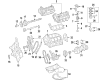 Diagram for Mercedes-Benz SLK350 Timing Belt Tensioner - 272-050-01-11