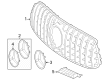 Diagram for Mercedes-Benz GLE63 AMG S Grille - 167-888-41-01