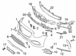 Diagram for Mercedes-Benz E53 AMG Bumper Cover - 238-885-71-00-9999