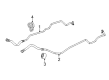 Diagram for Mercedes-Benz SL450 Transmission Oil Cooler Hose - 231-270-62-01