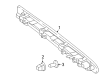 Diagram for Mercedes-Benz Third Brake Light - 447-906-08-00