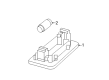 Diagram for Mercedes-Benz License Plate Lights - 246-820-00-66