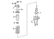 Diagram for Mercedes-Benz SL63 AMG S E Performance Strut Housing - 232-320-45-05