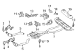 Diagram for Mercedes-Benz GLS63 AMG Exhaust Pipe - 166-490-63-36-64
