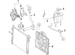 Diagram for Mercedes-Benz CL550 Water Pump - 221-835-01-64