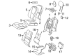 Diagram for Mercedes-Benz S400 Seat Cushion - 221-910-52-50