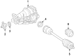 Diagram for Mercedes-Benz CV Joint Companion Flange - 212-350-01-45